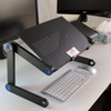 Laptop Stand with Adjustable Folding Ergonomic Design Stand for Ultrabook, Netbook, or Tablet