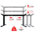Programmable Dual Motor Electric Standing Desk