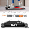Egofit Walker Plus-M1T Under Desk Treadmill with Handrail – Folding Compact Treadmill for Home & Office