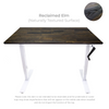 Manual Crank Desk with Table Top Options