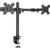 Standard Dual Monitor Mount,  Oversized for 2 LED-LCD Computer Monitors Up to 32"
