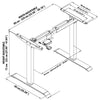 Electric Starter Desk with Easy Up-Down Controls
