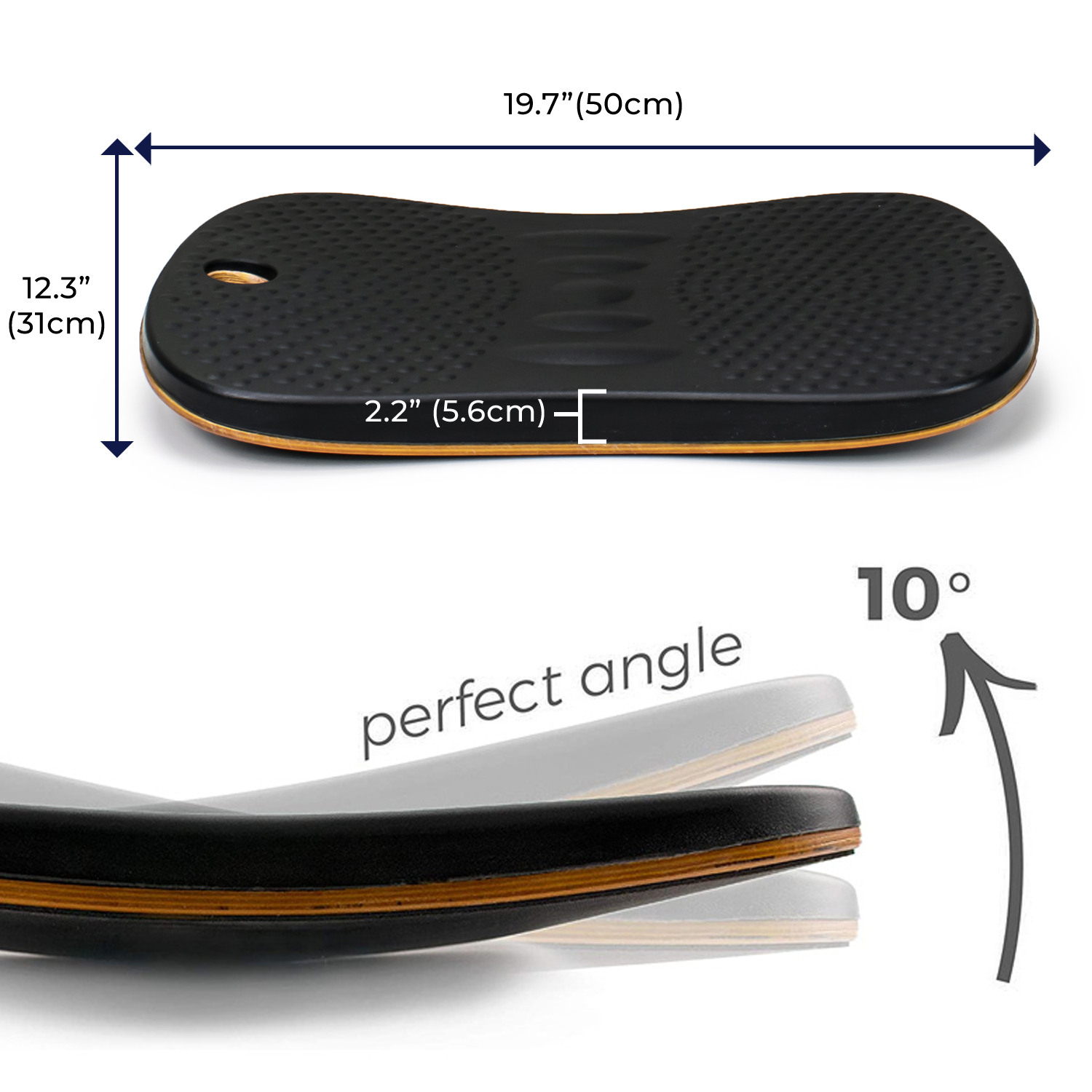 ErgoActive Mat Standing Desk AntiFatigue Balance Board AnthroDesk