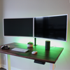Standard Dual Monitor Mount,  Oversized for 2 LED-LCD Computer Monitors Up to 32"