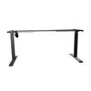 AnthroDesk Sit to Stand Height Adjustable Programmable Standing Desk Workstation with Table Top