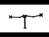 Heavy Duty Triple Monitor Mount for LED-LCD Monitors Up to 32"