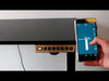 AnthroDesk Sit to Stand Height Adjustable Programmable Standing Desk Workstation with Table Top